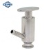 Mini Tri clamp 25,4mm Sanitary Sampling Valve SS316L SS304  clamp weld male